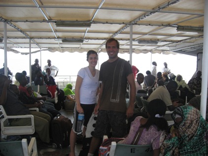 Barco do terror, ainda de dia...