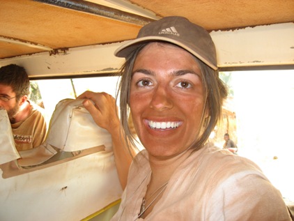 Ja no final da viagem