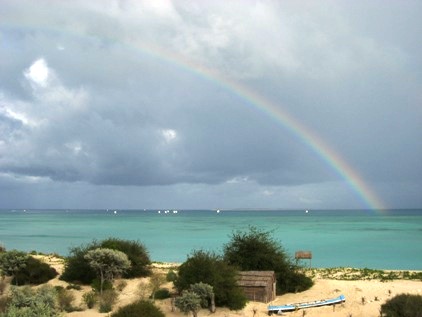 Esperando o barco com este visual