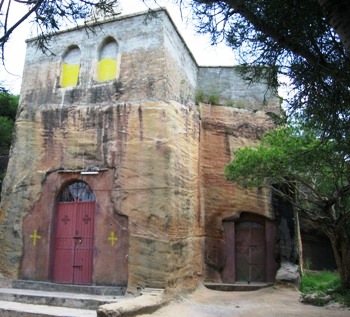 Igreja de pedra em Wukro