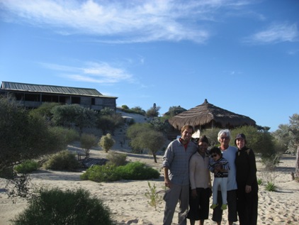 Nos sentimos em casa