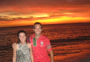 Por do sol em Maluk