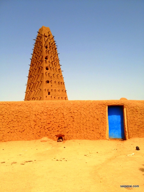 Mesquita de Agadez, cidade patrimônio da Unesco