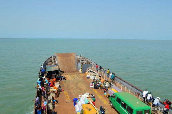 A caminho do Arquipélago dos Bijagós
